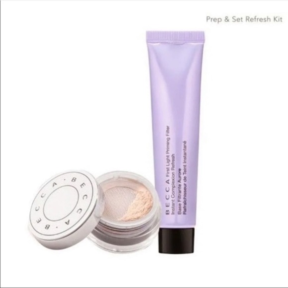 BECCA Prep & Set - Refresh Kit Brand New in Box! - Picture 3 of 9